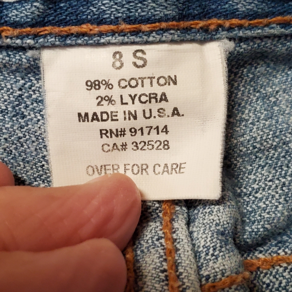 Armani Exchange Women's Light Wash Flared Jeans Size 8 S RN 91714 - Picture 4 of 4